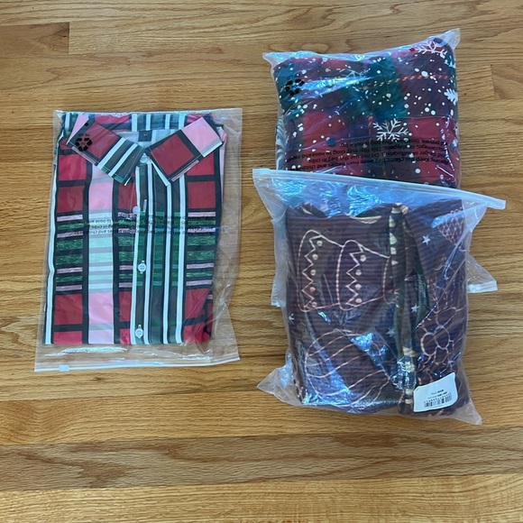 Men’s medium holiday Christmas casual dress button shirts new or Ugly Sw… - Picture 8 of 8